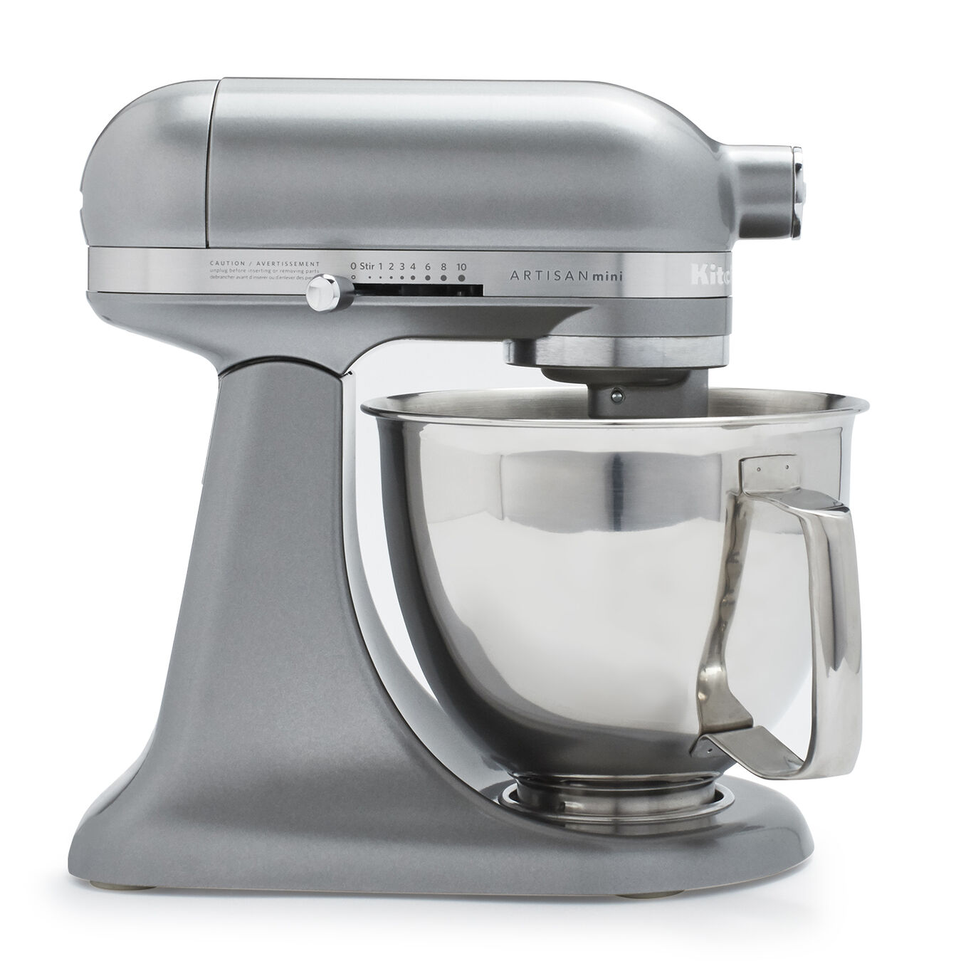 3.5 qt KitchenAid Artisan Mini Premium Tilt-Head Stand Mixer with Flex Edge Beater KSM3316XCU Contour Silver 3.5 qt KitchenAid Artisan Mini Premium Tilt-Head Stand Mixer with Flex Edge Beater KSM3316XCU Contour Silver